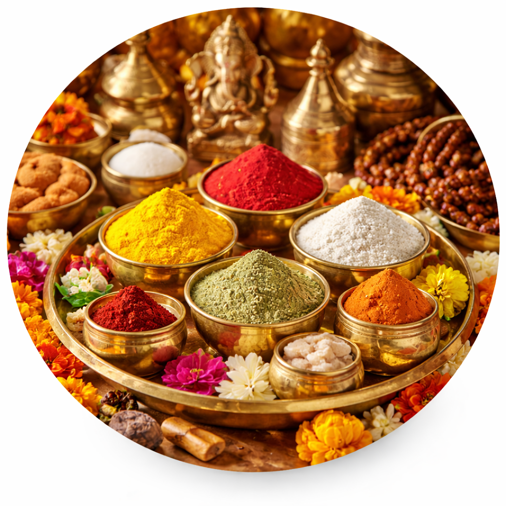 Pooja Powders & Sacred Items