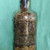 DIY Ayurvedic herbal mix bottle